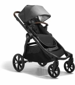 Baby Jogger City Select 2 Single-to-Double Stroller - Eco Collection - Harbor Grey