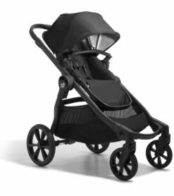 Baby Jogger City Select 2 Single-to-Double Stroller - Eco Collection - Lunar Black