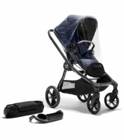 Baby Jogger City Sights Stroller - Commuter Bundle With Antimicrobial Fabric