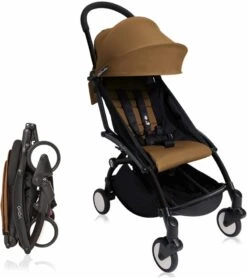 Babyzen 2018 / 2019 Yoyo+ 6+ Compact Stroller - Black / Toffee