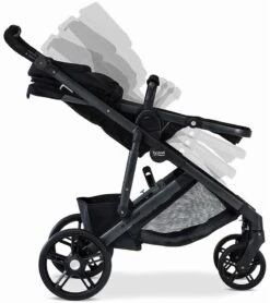 Britax B-Ready 2017 Single-to-Double Stroller - Poppy -Babyzen || Stokke || CHICCO Sales britax b ready 2017 single to double stroller poppy 50