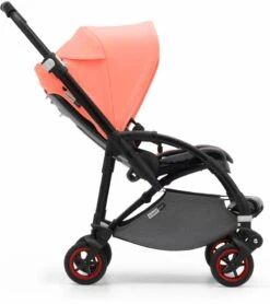 Bugaboo Bee5 Complete Compact Stroller, Limited Edition - Black/Coral -Babyzen || Stokke || CHICCO Sales bugaboo bee5 complete compact stroller limited edition black coral 35