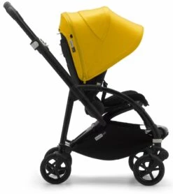 Bugaboo Bee6 Complete Stroller (One Box) - Black/Black/Lemon Yellow -Babyzen || Stokke || CHICCO Sales bugaboo bee6 complete stroller one box aluminum grey soft pink 22 1
