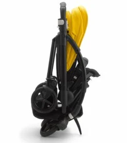 Bugaboo Bee6 Complete Stroller (One Box) - Black/Black/Lemon Yellow -Babyzen || Stokke || CHICCO Sales bugaboo bee6 complete stroller one box aluminum grey soft pink 26 1
