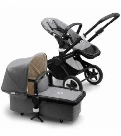 Bugaboo Buffalo Classic Plus Stroller - Grey Melange