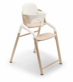 Bugaboo Giraffe Complete High Chair + Newborn Set Bundle - Neutral Wood / White / Polar White -Babyzen || Stokke || CHICCO Sales bugaboo giraffe complete high chair neutral wood white 60 1
