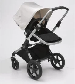 Bugaboo Lynx Complete Stroller - Aluminum/Black/Fresh White