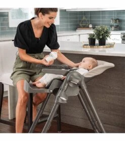 Chicco Polly Highchair - Black -Babyzen || Stokke || CHICCO Sales chicco polly highchair black 198
