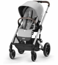 Cybex Balios S Lux 2 Stroller - Silver Frame / Lava Grey