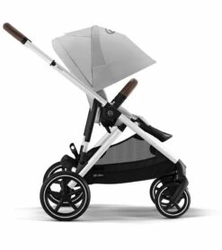 Cybex Gazelle S 2 Single-to-Double Stroller - Silver Frame / Lava Grey -Babyzen || Stokke || CHICCO Sales cybex gazelle s 2 single to double stroller silver frame lava grey 141