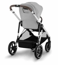 Cybex Gazelle S 2 Single-to-Double Stroller - Silver Frame / Lava Grey -Babyzen || Stokke || CHICCO Sales cybex gazelle s 2 single to double stroller silver frame lava grey 144