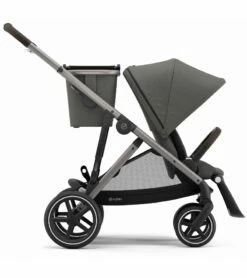 Cybex Gazelle S Single-to-Double Stroller - Soho Grey (Taupe Frame)