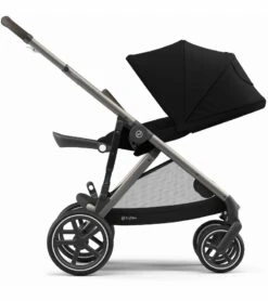 Cybex Gazelle S Stroller & Cot - Deep Black (Taupe Frame) -Babyzen || Stokke || CHICCO Sales cybex gazelle s stroller cot deep black taupe frame 37 1