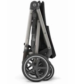 Cybex Gazelle S Single-to-Double Stroller - Deep Black (Taupe Frame) -Babyzen || Stokke || CHICCO Sales cybex gazelle s stroller cot deep black taupe frame 41