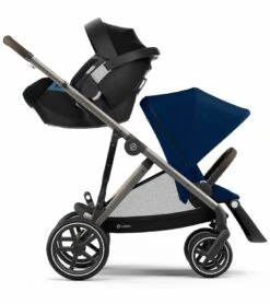 Cybex Gazelle S Stroller & Cot - Navy Blue (Taupe Frame) -Babyzen || Stokke || CHICCO Sales cybex gazelle s stroller cot navy blue taupe frame 19