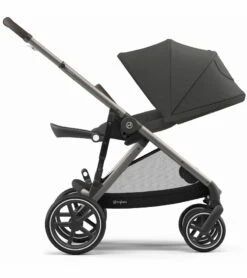 Cybex Gazelle S Single-to-Double Stroller - Soho Grey (Taupe Frame) -Babyzen || Stokke || CHICCO Sales cybex gazelle s stroller cot soho grey taupe frame 43