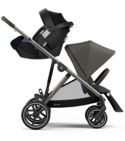 Cybex Gazelle S Stroller & Cot - Soho Grey (Taupe Frame) -Babyzen || Stokke || CHICCO Sales cybex gazelle s stroller cot soho grey taupe frame 45 1