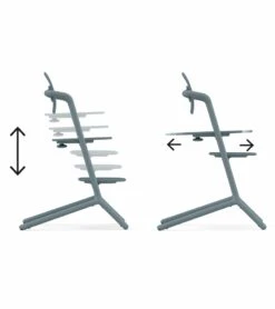 Cybex LEMO 2 High Chair - Stone Blue -Babyzen || Stokke || CHICCO Sales cybex lemo 2 high chair stone blue 108