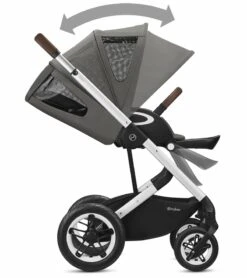 Cybex Talos S Lux All-Terrain Stroller - Soho Grey -Babyzen || Stokke || CHICCO Sales cybex talos s lux all terrain stroller soho grey 173
