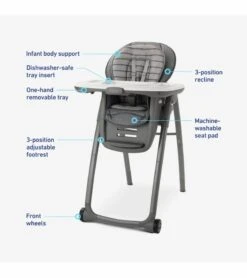Graco Table2Table Premier Fold 7-in-1 Highchair - Maison Fashion -Babyzen || Stokke || CHICCO Sales graco table2table premier fold 7 in 1 highchair maison fashion 151