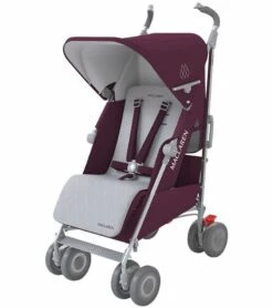 Maclaren 2016/2017 Techno XLR Stroller - Plum/Silver