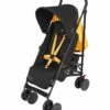 Maclaren Mac M-01 Umbrella Stroller - Black/Marigold