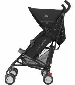 Maclaren Triumph Umbrella Stroller - Black/Charcoal - Silver Frame -Babyzen || Stokke || CHICCO Sales maclaren triumph umbrella stroller black charcoal silver frame 83