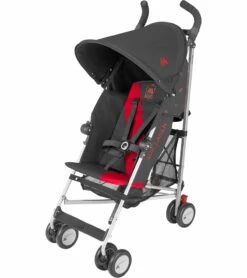 Maclaren Triumph Umbrella Stroller - Charcoal/Scarlet