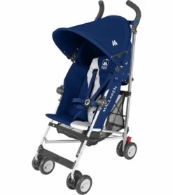 Maclaren Triumph Umbrella Stroller - Medieval Blue/Silver