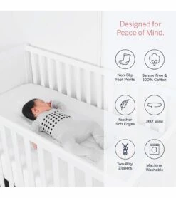 Nanit Breathing Wear Pajamas - 6-9 Months, Pebble Grey -Babyzen || Stokke || CHICCO Sales nanit breathing wear pajamas 6 9 months pebble grey 135