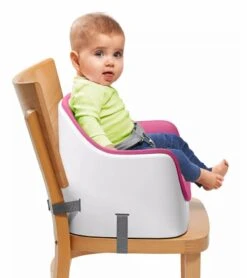 OXO Tot Nest Portable Booster Chair With Straps - Pink -Babyzen || Stokke || CHICCO Sales oxo tot nest portable booster chair with straps pink 101