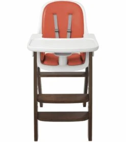 OXO Tot Sprout High Chair - Orange/Walnut