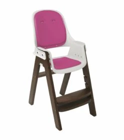 OXO Tot Sprout High Chair - Pink/Walnut -Babyzen || Stokke || CHICCO Sales oxo tot sprout high chair pink walnut 64