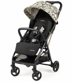 Peg Perego Selfie Compact Stroller - Graphic Gold