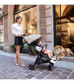 Peg Perego Selfie Compact Stroller - Graphic Gold -Babyzen || Stokke || CHICCO Sales peg perego selfie compact stroller graphic gold 27