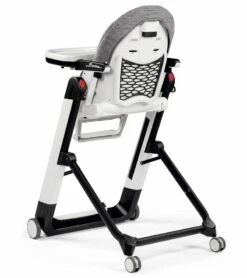 Peg Perego Siesta High Chair - Wonder Grey (Stain Resistant Fabric) -Babyzen || Stokke || CHICCO Sales peg perego siesta high chair wonder grey stain resistant fabric 40