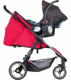 Phil & Teds Smart Buggy V3 - Cherry -Babyzen || Stokke || CHICCO Sales phil teds smart buggy v3 cherry 235