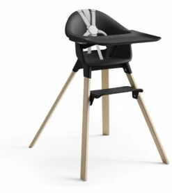 Stokke Clikk High Chair - Black Natural