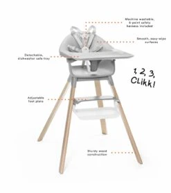 Stokke Clikk High Chair Travel Bundle (One Box) - Fjord Blue -Babyzen || Stokke || CHICCO Sales stokke clikk high chair travel bundle one box fjord blue 88