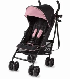 Summer Infant 3D Lite Plus Umbrella Stroller - Pink/Matte Black