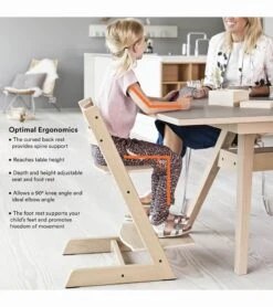 Tripp Trapp High Chair And Cushion With Stokke Tray - Natural / Multi Stars -Babyzen || Stokke || CHICCO Sales tripp trapp high chair and cushion with stokke tray natural multi stars 12