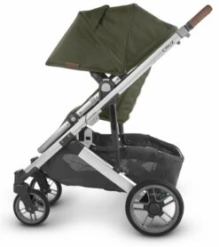 UPPAbaby Cruz V2 Stroller + Bassinet - Hazel (Olive/Silver/Saddle Leather) -Babyzen || Stokke || CHICCO Sales uppababy cruz v2 stroller hazel olive silver saddle leather 24
