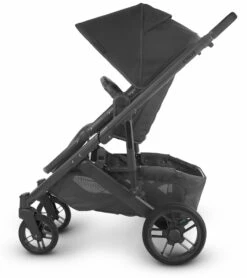 UPPAbaby Cruz V2 Stroller + Bassinet - Jake (Black/Carbon/Black Leather) -Babyzen || Stokke || CHICCO Sales uppababy cruz v2 stroller jake black carbon black leather 107