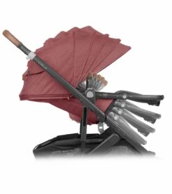 UPPAbaby Cruz V2 Stroller - Lucy (Rosewood Melange / Carbon / Saddle Leather) -Babyzen || Stokke || CHICCO Sales uppababy cruz v2 stroller lucy rosewood melange carbon saddle leather 136