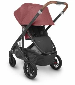 UPPAbaby Cruz V2 Stroller - Lucy (Rosewood Melange / Carbon / Saddle Leather) -Babyzen || Stokke || CHICCO Sales uppababy cruz v2 stroller lucy rosewood melange carbon saddle leather 137