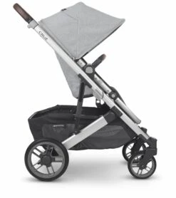 UPPAbaby Cruz V2 Stroller - Stella (Grey Brushed Melange / Silver / Chestnut Leather) -Babyzen || Stokke || CHICCO Sales uppababy cruz v2 stroller stella grey brushed melange silver chestnut leather 203