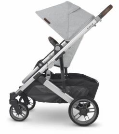 UPPAbaby Cruz V2 Stroller - Stella (Grey Brushed Melange / Silver / Chestnut Leather) -Babyzen || Stokke || CHICCO Sales uppababy cruz v2 stroller stella grey brushed melange silver chestnut leather 204