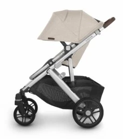 UPPAbaby VISTA V2 Single-to-Double Stroller - Declan (Oat Melange/Silver/Chestnut Leather) -Babyzen || Stokke || CHICCO Sales uppababy vista v2 single to double stroller declan oat melange silver chestnut leather 39