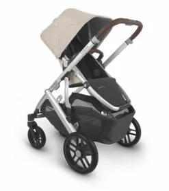 UPPAbaby VISTA V2 Single-to-Double Stroller - Declan (Oat Melange/Silver/Chestnut Leather) -Babyzen || Stokke || CHICCO Sales uppababy vista v2 single to double stroller declan oat melange silver chestnut leather 40
