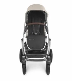 UPPAbaby VISTA V2 Single-to-Double Stroller - Declan (Oat Melange/Silver/Chestnut Leather) -Babyzen || Stokke || CHICCO Sales uppababy vista v2 single to double stroller declan oat melange silver chestnut leather 43